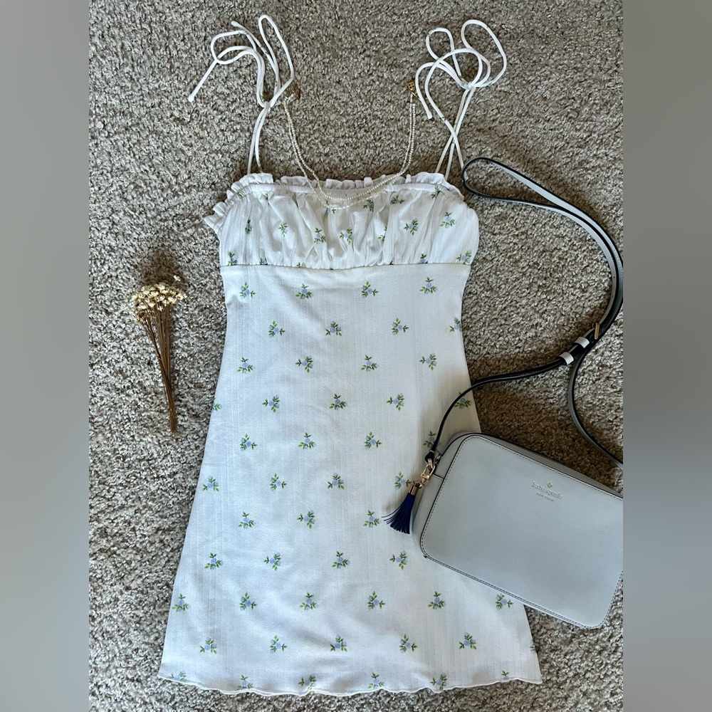 Princess Polly Laura Floral Mini Dress